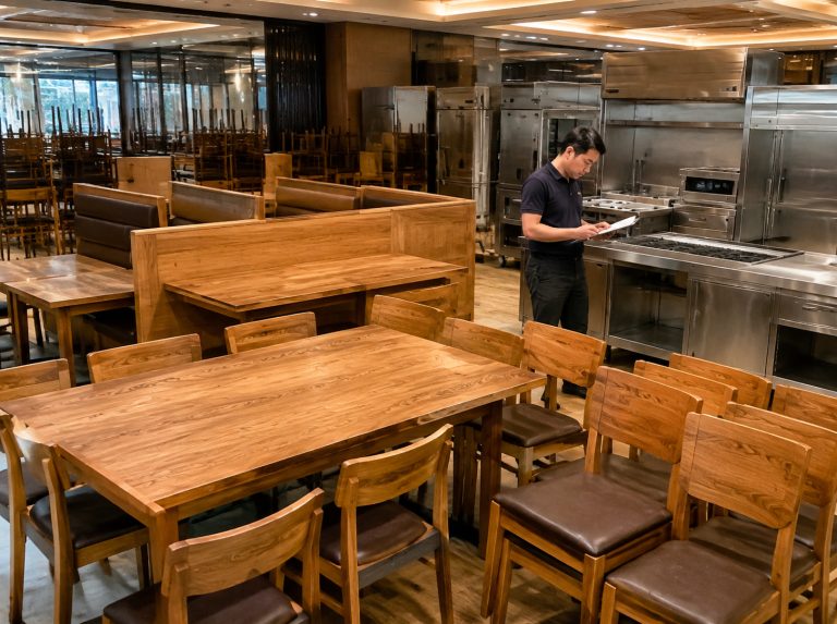 蓬溪县酒店餐饮设备及实木家具回收
